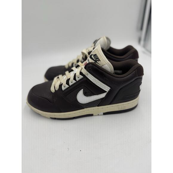Size 8.5 - Nike Supreme x Air Force 2 Brown main image 5